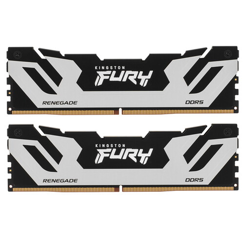 Купить Оперативная память Kingston FURY Renegade Silver [KF588CU42RSK2-48] 48 ГБ в интернет-магазине DNS. Характеристики, цена Kingston FURY Renegade Silver | 5629293.