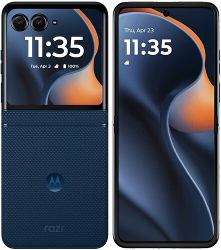 Купить 6.9" Смартфон Motorola Razr 60 256 ГБ синий в интернет-магазине DNS. Характеристики, цена Motorola Razr 60 | 9308010.