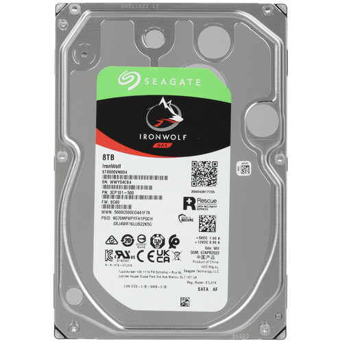 Купить 8 ТБ Жесткий диск Seagate IronWolf [ST8000VN004] в интернет-магазине DNS. Характеристики, цена Seagate IronWolf | 5045775.