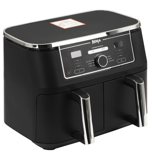 Купить Аэрогриль Ninja AF400EU Foodi Dual Zone Airfryer черный в интернет-магазине DNS. Характеристики, цена Ninja AF400EU Foodi Dual Zone Airfryer | 9326436.