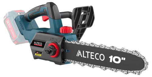 Купить Аккумуляторная цепная пила ALTECO CCS 21-25 BL Solo  шина - 25 см (10") Без ЗУ, Без АКБ в интернет-магазине DNS. Характеристики, цена ALTECO CCS 21-25 BL Solo | 9365810.
