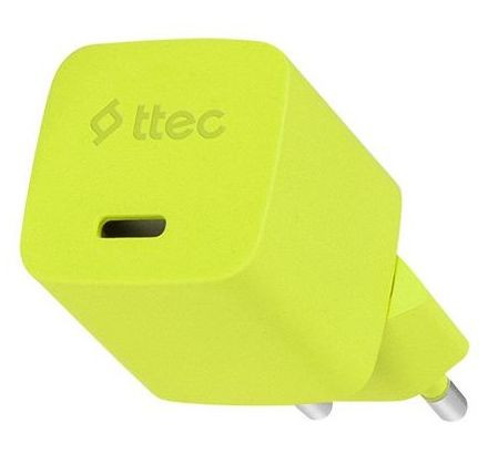 Купить Сетевое зарядное устройство TTEC SmartCharger GAN желтый в интернет-магазине DNS. Характеристики, цена TTEC SmartCharger GAN | 9366432.
