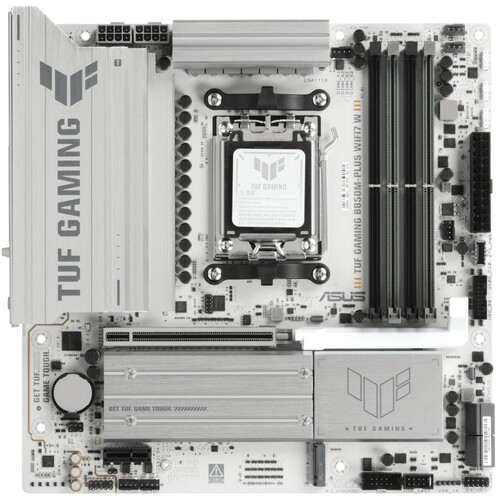 Купить Материнская плата ASUS TUF GAMING B850M-PLUS WIFI7 W в интернет-магазине DNS. Характеристики, цена ASUS TUF GAMING B850M-PLUS WIFI7 W | 5637227.