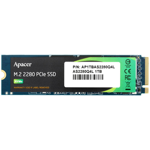 Купить 1000 ГБ M.2 NVMe накопитель Apacer AS2280Q4L [AP1TBAS2280Q4L-1] в интернет-магазине DNS. Характеристики, цена Apacer AS2280Q4L | 5456532.