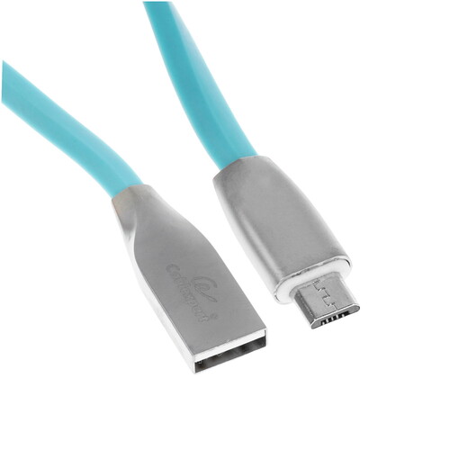 Купить Кабель Cablexpert micro USB-B - USB Type-A голубой 1 м в интернет-магазине DNS. Характеристики, цена Cablexpert Gold | 5485500.