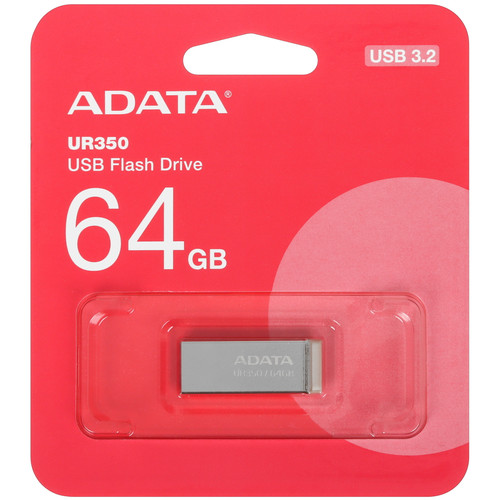 Купить Память USB Flash 64 ГБ Adata UR350 [UR350-64G-RSR/BG] в интернет-магазине DNS. Характеристики, цена Adata UR350 | 5444796.