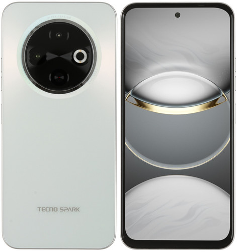 Купить 6.67" Смартфон Tecno SPARK 30C 128 ГБ белый в интернет-магазине DNS. Характеристики, цена Tecno SPARK 30C | 5482689.
