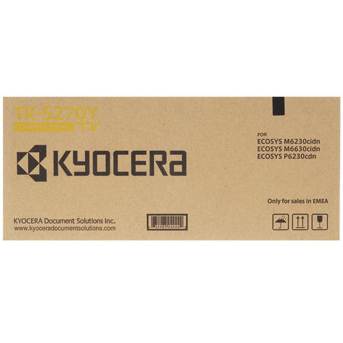 Купить Картридж лазерный Kyocera TK-5270Y желтый, с чипом в интернет-магазине DNS. Характеристики, цена Kyocera TK-5270Y | 1311483.
