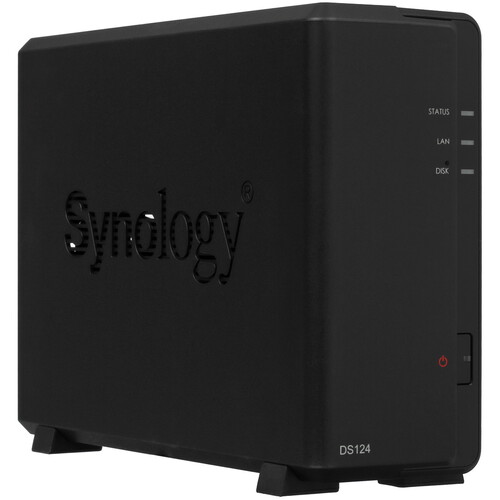 Купить Сетевое хранилище (NAS) Synology DiskStation DS124 в интернет-магазине DNS. Характеристики, цена Synology DiskStation DS124 | 5430449.
