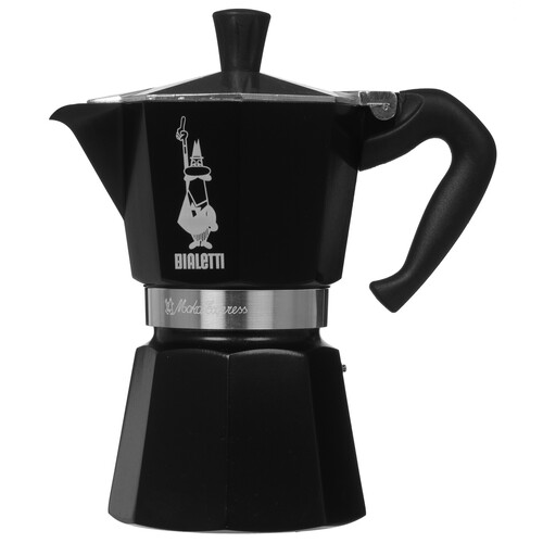 Купить Гейзерная кофеварка Bialetti Moka Express черный в интернет-магазине DNS. Характеристики, цена Bialetti Moka Express | 4859740.