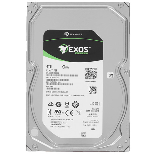 Купить 4 ТБ Жесткий диск Seagate Exos 7E8 [ST4000NM000A] в интернет-магазине DNS. Характеристики, цена Seagate Exos 7E8 | 1692438.