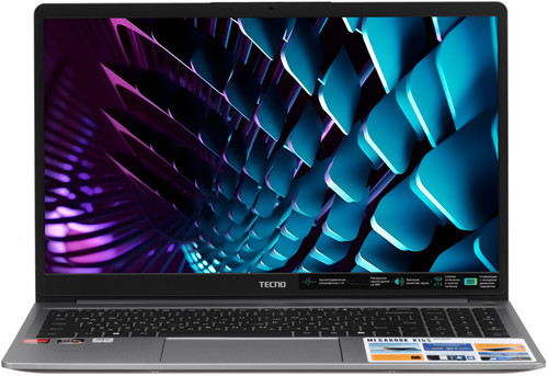Купить 15.6" Ноутбук Tecno Megabook K15SFA серый в интернет-магазине DNS. Характеристики, цена Tecno Megabook K15SFA | 5653349.