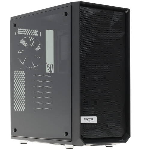 Купить Корпус Fractal Design Meshify C [FD-CA-MESH-C-BKO-TG] черный в интернет-магазине DNS. Характеристики, цена Fractal Design Meshify C | 1148371.
