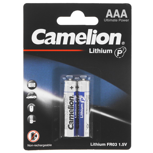 Купить Батарейка Camelion Lithium P7 AAA (LR03/FR03) в интернет-магазине DNS. Характеристики, цена Camelion Lithium P7 | 9105774.