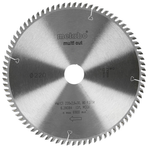 Купить Диск пильный Metabo HW/CT 220X30 80 FZ/TZ 10° (628084000) в интернет-магазине DNS. Характеристики, цена Metabo HW/CT 220X30 80 FZ/TZ 10° (628084000) | 1151323.