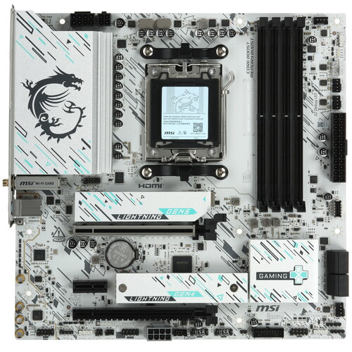 Купить Материнская плата MSI B850M GAMING PLUS WIFI в интернет-магазине DNS. Характеристики, цена MSI B850M GAMING PLUS WIFI | 5632526.