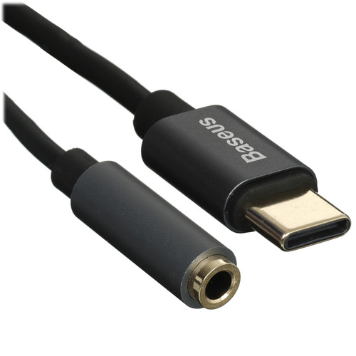 Купить Кабель   Baseus USB Type-C - jack 3.5 мм черный в интернет-магазине DNS. Характеристики, цена Baseus L54 | 5488020.