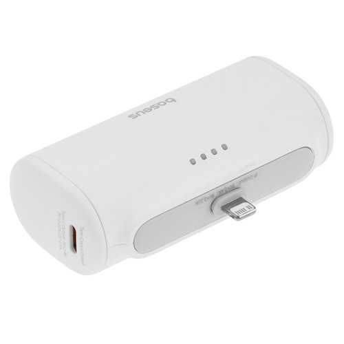 Купить Портативный аккумулятор Baseus Compact Fast Chargin Power Bank iP Edition белый в интернет-магазине DNS. Характеристики, цена Baseus Compact Fast Chargin Power Bank iP Edition | 5600121.