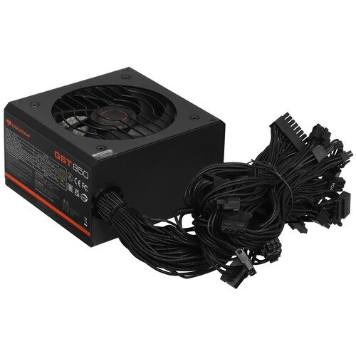 Купить Блок питания Cougar GST 850W [GMS850] черный в интернет-магазине DNS. Характеристики, цена Cougar GST 850W | 5454631.