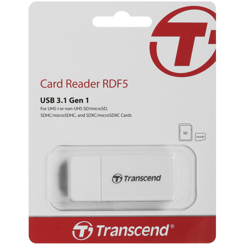 Купить Кард-ридер Transcend TS-RDF5W в интернет-магазине DNS. Характеристики, цена Transcend TS-RDF5W | 1075983.