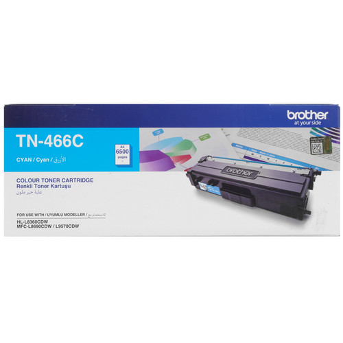 Купить Картридж лазерный Brother TN-466C голубой в интернет-магазине DNS. Характеристики, цена Brother TN-466C | 5419454.
