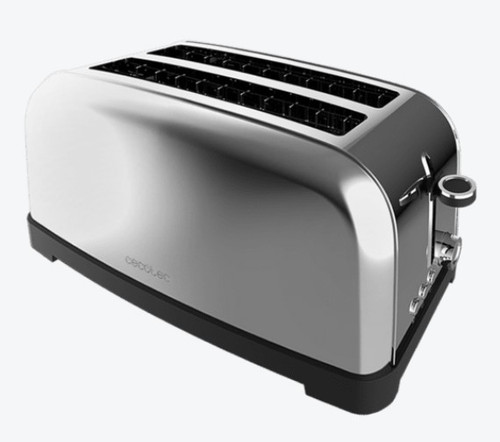 Купить Тостер Cecotec Toastin' time 1500 серебристый в интернет-магазине DNS. Характеристики, цена Cecotec Toastin' time 1500 | 9342970.
