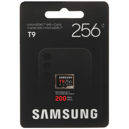 Купить Карта памяти Samsung T9 microSDXC 256 ГБ [MB-MH256T/WW] в интернет-магазине DNS. Характеристики, цена  | 5923499.