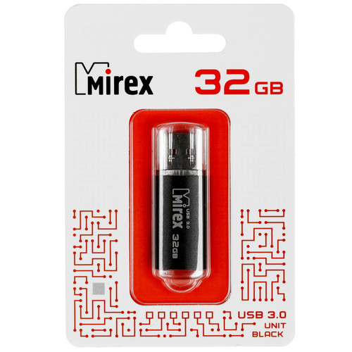 Купить Память USB Flash 32 ГБ Mirex Unit [13600-FM3UBK32] в интернет-магазине DNS. Характеристики, цена Mirex Unit | 5047977.