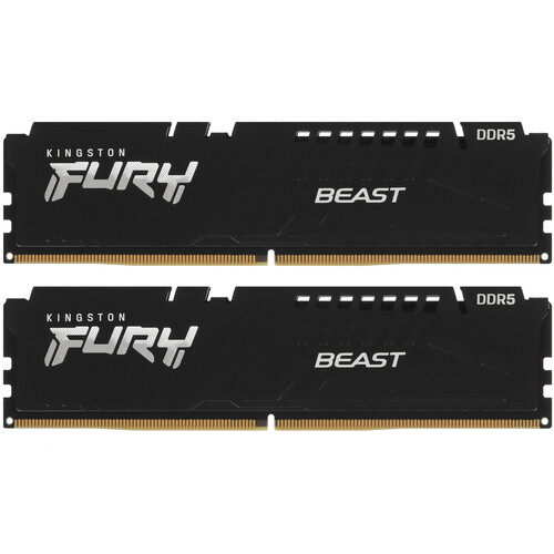 Купить Оперативная память Kingston FURY Beast Black [KF564C32BBEK2-32] 32 ГБ в интернет-магазине DNS. Характеристики, цена Kingston FURY Beast Black | 5496403.