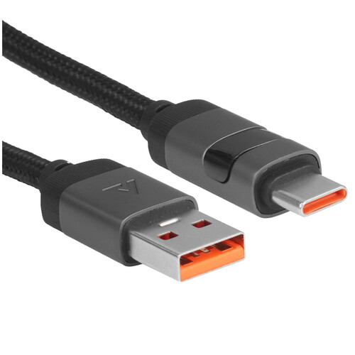 Купить Кабель ACEFAST USB Type-C - USB Type-A серый 1.2 м в интернет-магазине DNS. Характеристики, цена Acefast | 9258681.