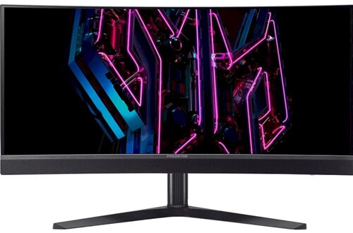 Купить 34" Монитор Acer Predator X34Vbmiiphuzx черный в интернет-магазине DNS. Характеристики, цена Acer Predator X34Vbmiiphuzx | 5455913.