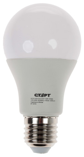 Купить Лампа светодиодная СТАРТ LEDGLSE27 15W30 в интернет-магазине DNS. Характеристики, цена СТАРТ LEDGLSE27 15W30 | 1081968.