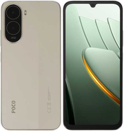 Купить 6.9" Смартфон POCO C81 Pro 256 ГБ золотистый в интернет-магазине DNS. Характеристики, цена POCO C81 Pro | 5670083.