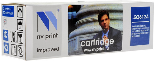 Купить Картридж лазерный NV Print Q2612A черный в интернет-магазине DNS. Характеристики, цена NV Print Q2612A | 0129794.
