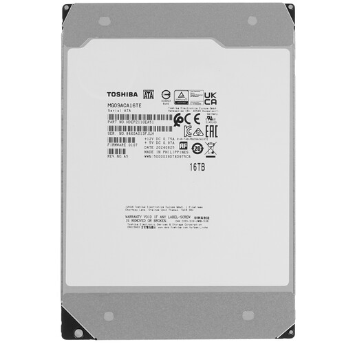 Купить 16 ТБ Жесткий диск Toshiba Enterprise MG09 [MG09ACA16TE] в интернет-магазине DNS. Характеристики, цена Toshiba Enterprise MG09 | 5602883.