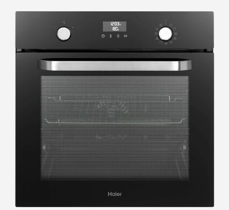 Купить Электрический духовой шкаф Haier HOX-P11HGB черный в интернет-магазине DNS. Характеристики, цена Haier HOX-P11HGB | 1277637.