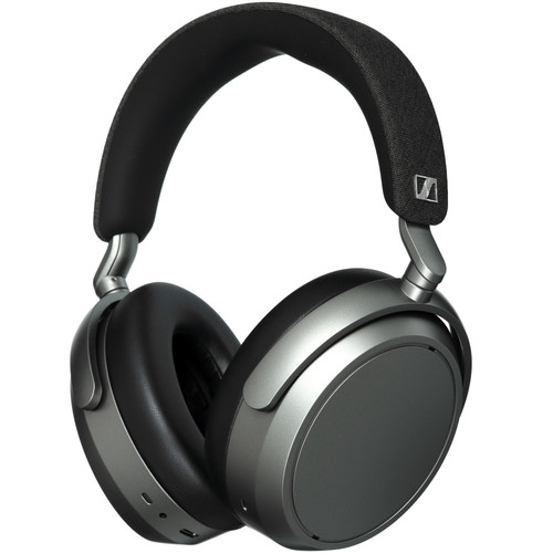 Купить Беспроводные/проводные наушники Sennheiser MOMENTUM 4  черный 2022 в интернет-магазине DNS. Характеристики, цена Sennheiser MOMENTUM 4 | 5470333.