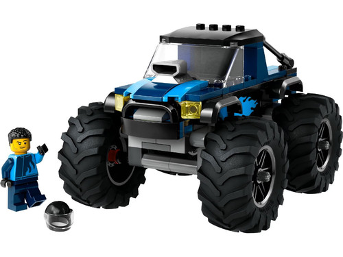 Купить Конструктор LEGO City Синий монстр-трак в интернет-магазине DNS. Характеристики, цена LEGO City Синий монстр-трак | 9323826.