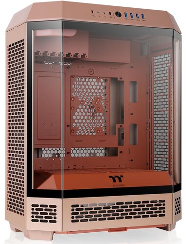 Купить Корпус Thermaltake The Tower 600 Gravel Sand [CA-1Z1-00MGWN-00] коричневый в интернет-магазине DNS. Характеристики, цена Thermaltake The Tower 600 Gravel Sand | 5619148.