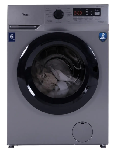 Купить Стиральная машина Midea MFN60-S1003S Slim серый в интернет-магазине DNS. Характеристики, цена Midea MFN60-S1003S Slim | 5649649.