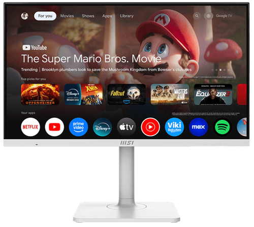 Купить 27" Смарт-монитор MSI Modern MD272UPSW белый в интернет-магазине DNS. Характеристики, цена MSI Modern MD272UPSW | 5626545.