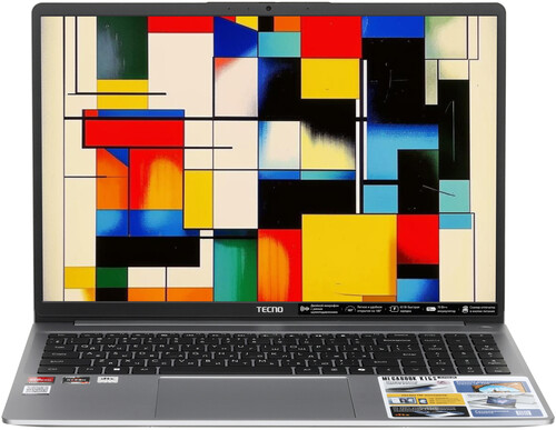 Купить 16" Ноутбук Tecno Megabook K16SDA серый в интернет-магазине DNS. Характеристики, цена Tecno Megabook K16SDA | 5633855.