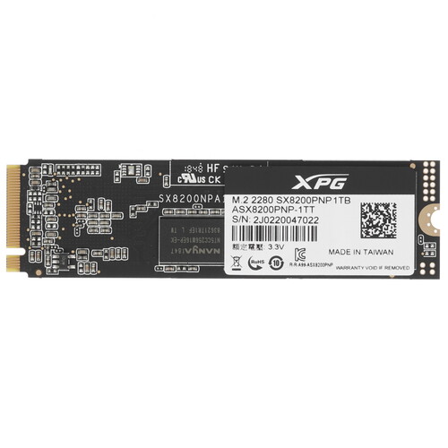 Купить 1000 ГБ M.2 NVMe накопитель ADATA XPG SX8200 Pro [ASX8200PNP-1TT-C] в интернет-магазине DNS. Характеристики, цена ADATA XPG SX8200 Pro | 1309807.