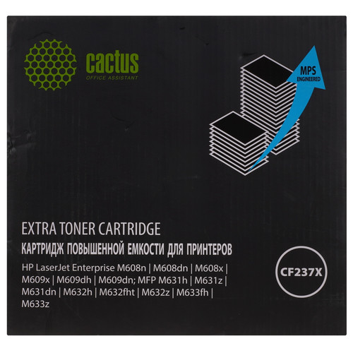 Купить Картридж лазерный Cactus CS-CF237X-MPS черный, с чипом в интернет-магазине DNS. Характеристики, цена Cactus CS-CF237X-MPS | 5303773.