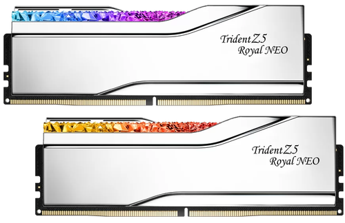 Купить Оперативная память G.Skill Trident Z5 Royal Neo [F5-6400J3039G16GX2-TR5NS] 32 ГБ в интернет-магазине DNS. Характеристики, цена G.Skill Trident Z5 Royal Neo | 5490796.