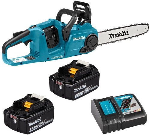 Купить Аккумуляторная цепная пила Makita DUC353RF2  шина - 35 см (14") в интернет-магазине DNS. Характеристики, цена Makita DUC353RF2 | 9166459.
