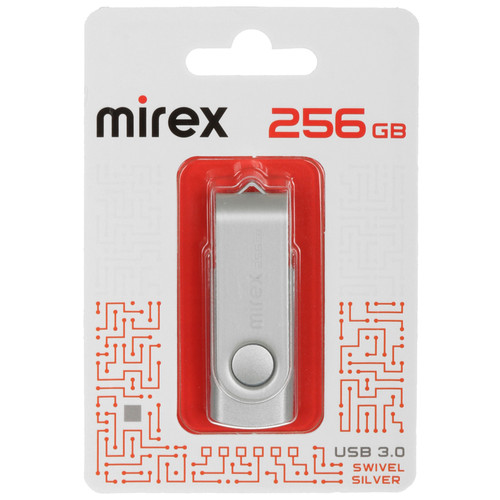 Купить Память USB Flash 256 ГБ Mirex SWIVEL [13600-FM3SS256] в интернет-магазине DNS. Характеристики, цена Mirex SWIVEL | 5483581.