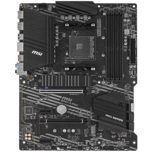 Купить Материнская плата MSI B550-A PRO в интернет-магазине DNS. Характеристики, цена MSI B550-A PRO | 1679844.