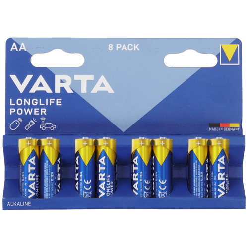 Купить Батарейка Varta Longlife Power AA (LR6/ER14505/FR6/R6P) в интернет-магазине DNS. Характеристики, цена Varta Longlife Power | 9039939.