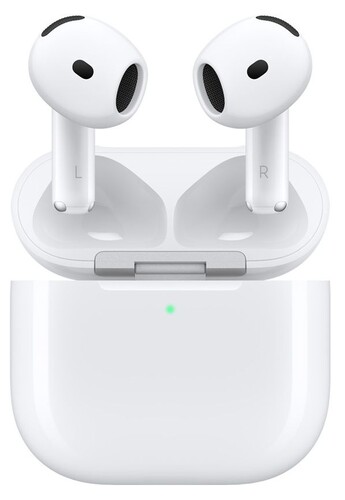 Купить Наушники TWS Apple AirPods 4 ANC  белый 2024 в интернет-магазине DNS. Характеристики, цена Apple AirPods 4 ANC | 5491552.